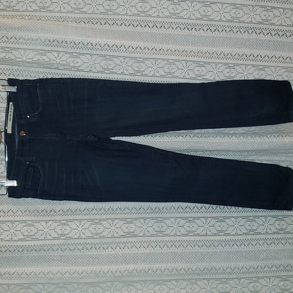 DKNY Denim Perfect Stretch High Rise Skinny Jeans Dark Denim - Picture 1 of 7
